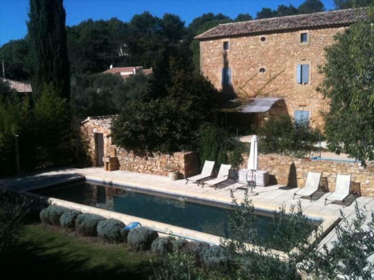 Le Mas Du Cypres, 12 Pers Et Piscine Aigaliers Exteriér fotografie